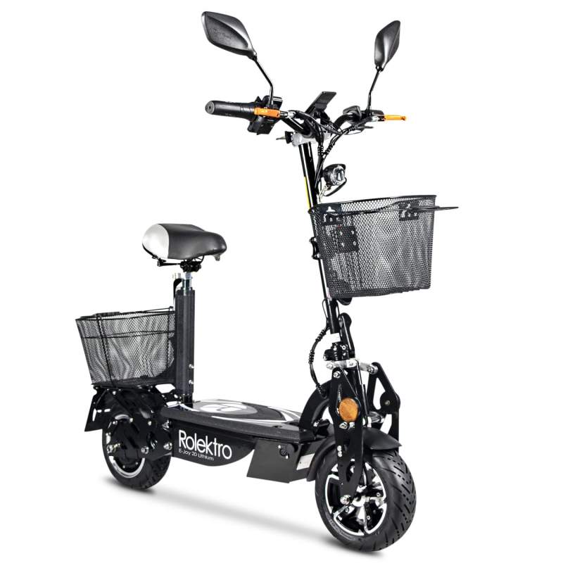 Rolektro E-Joy 20 Electric Scooter – 500W, With Seat