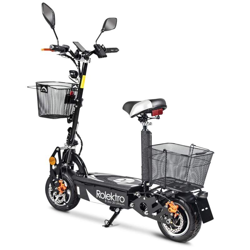 Rolektro E-Joy 20 Electric Scooter – 500W, With Seat