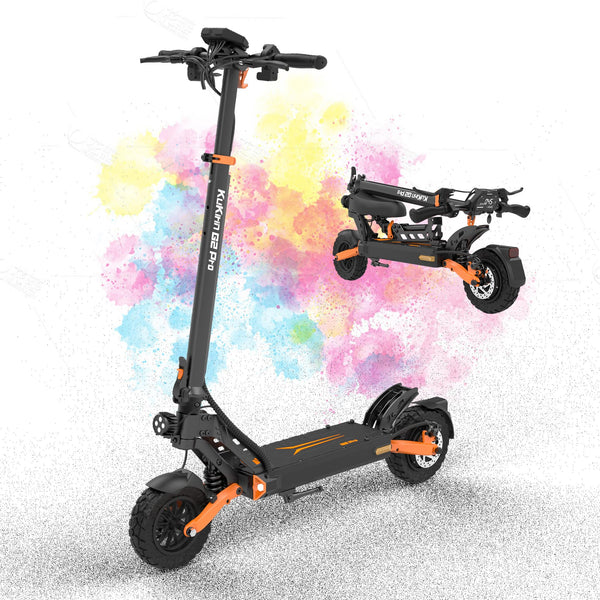 KuKirin G2 Pro 2025 – 600W E-Scooter, 45 km/h Max Speed, 120 km Range, 120 kg Load Capacity